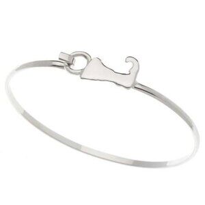 Cape Cod Silver Coastline Bracelet